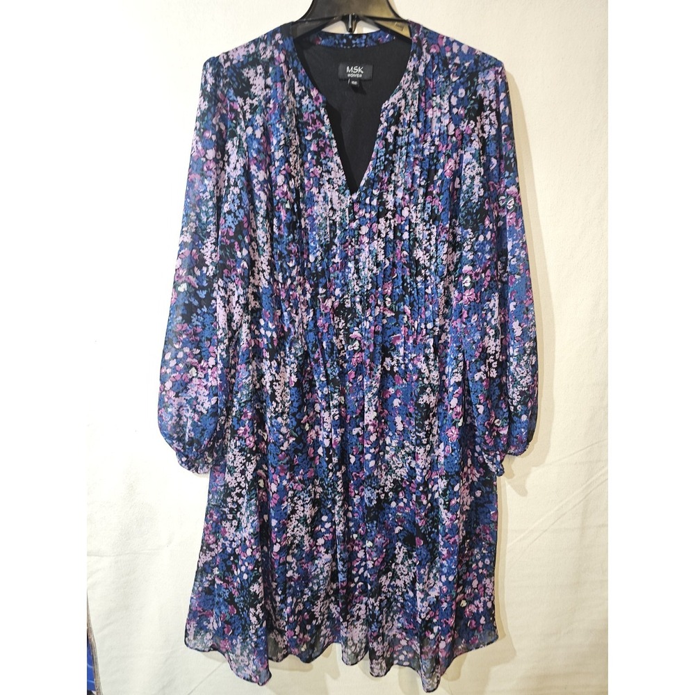 MSK Women's Florals For Spring, How Original. Dress  Size 16
